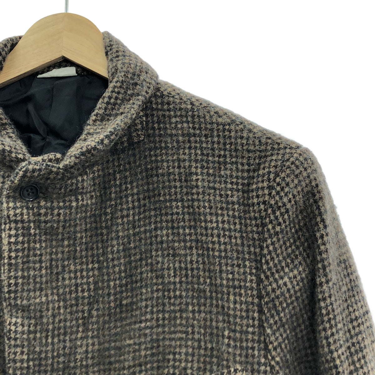 COMME des GARÇONS HOMME DEUX | 2024 秋冬 | 全襯裡羊毛 3B 單排扣修身外套 | L 碼 | 棕色 | 男款