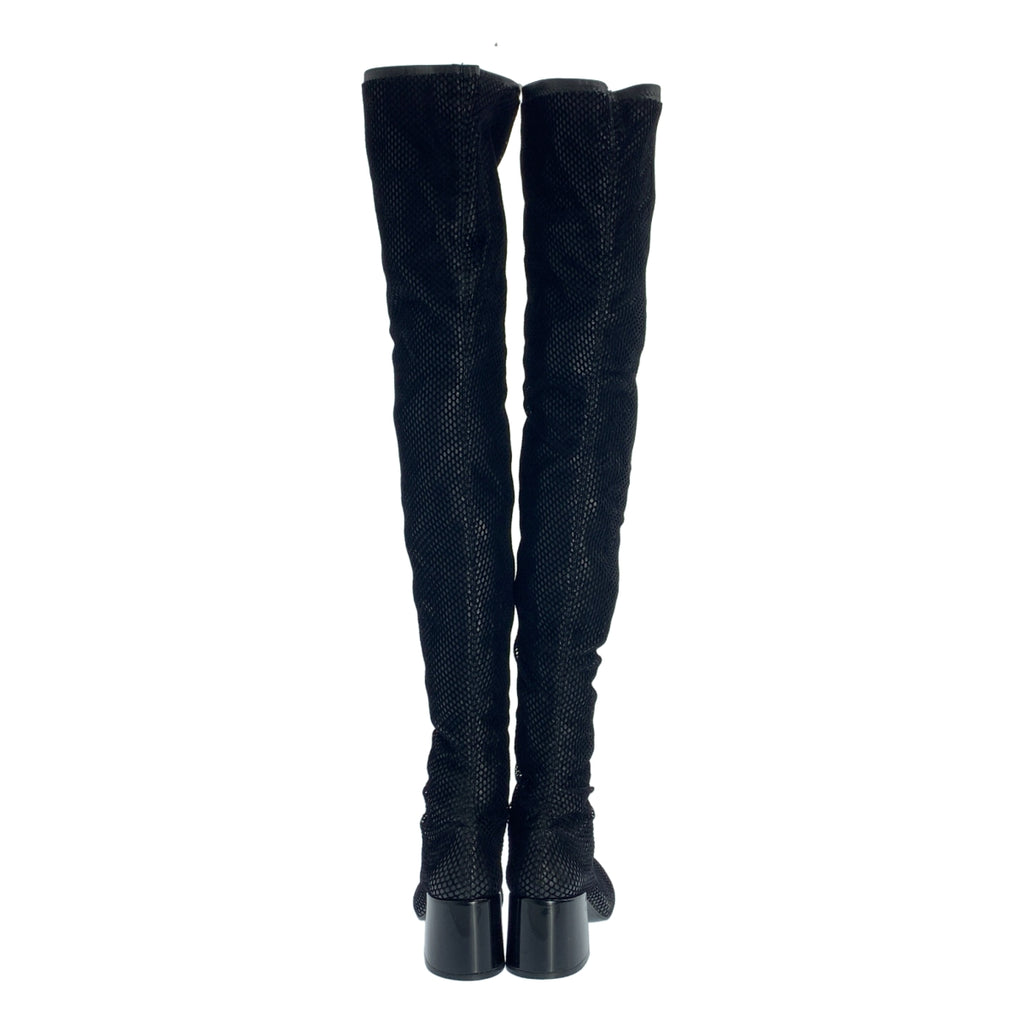 MM6 Maison Margiela / MM6 Maison Margiela | 生態皮革網眼過膝靴 | 37 | 女款
