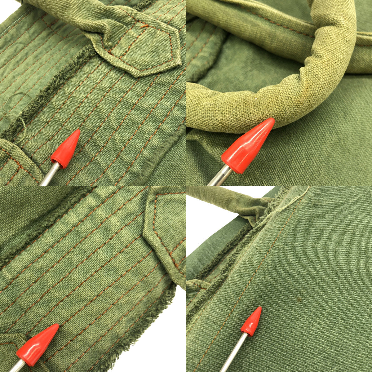 tricot COMME des GARCONS / トリココムデギャルソン | コットン フリンジ ハンドバッグ |