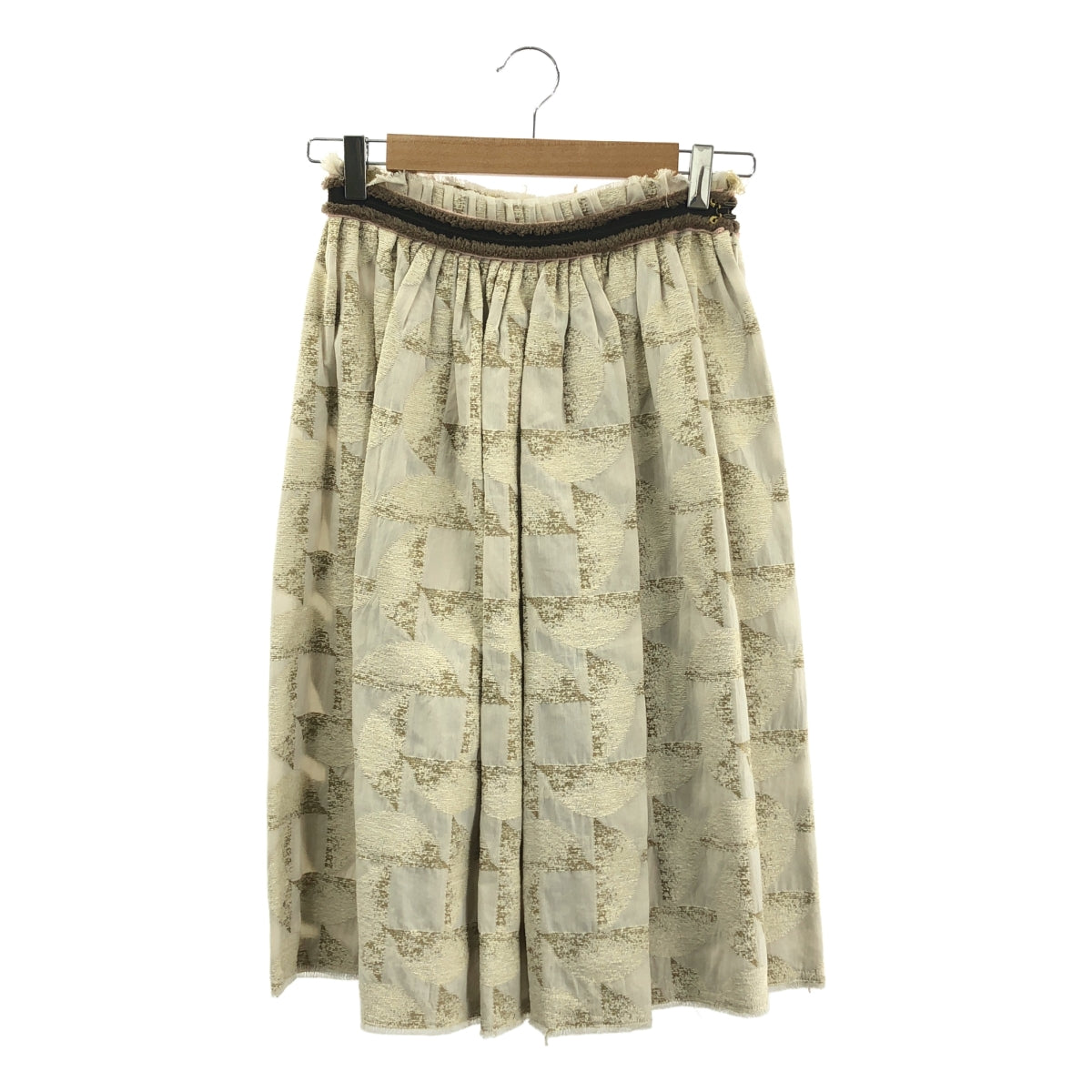 米娜佩爾霍寧 | 米娜佩爾霍寧太陽鳥人造棉提花半身裙| SHOPBOP尺寸 F |象牙色 |女性的