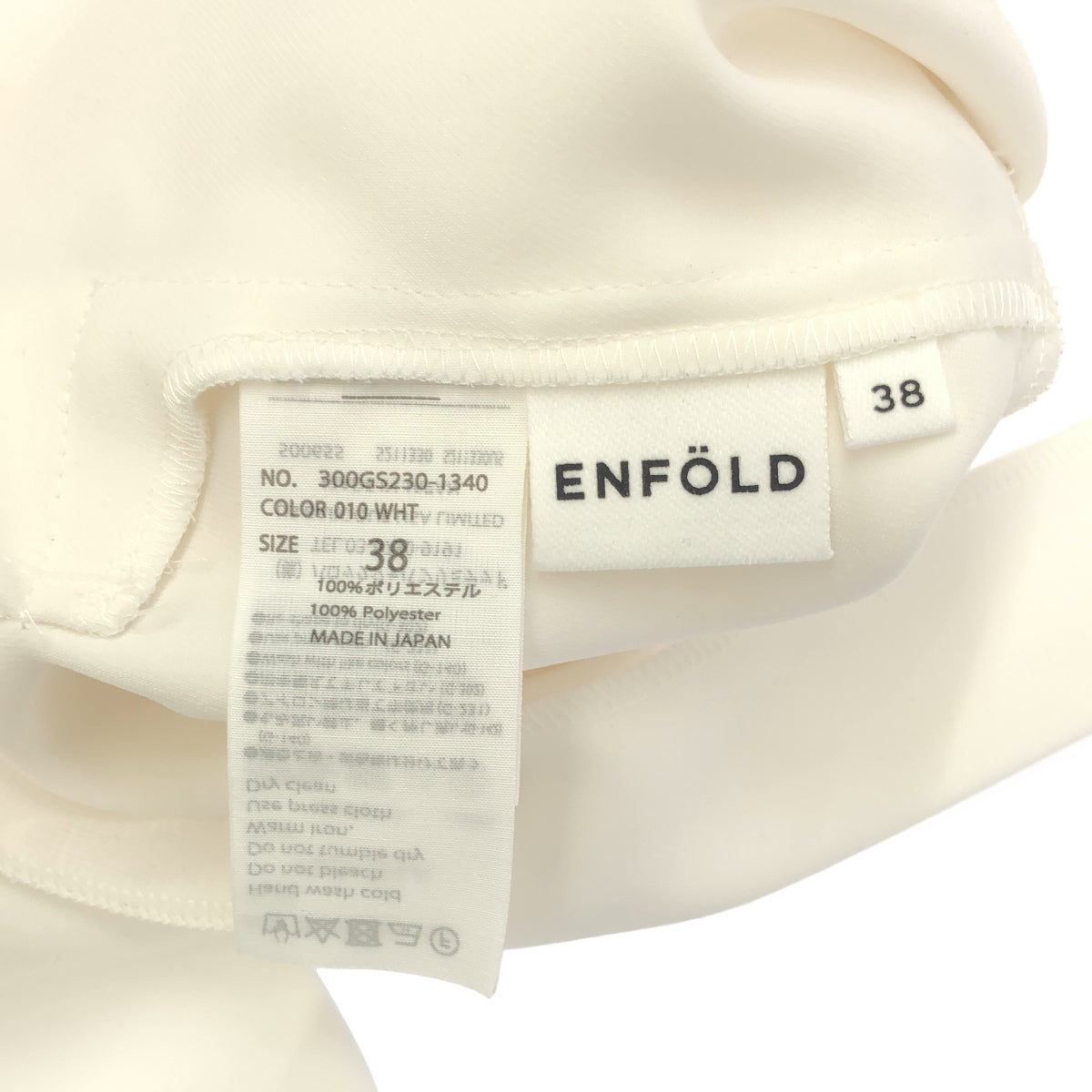 ENFOLD / 엠 폴드 | 2023SS | 드레이프 슬리브 컷소우 | 38 |
