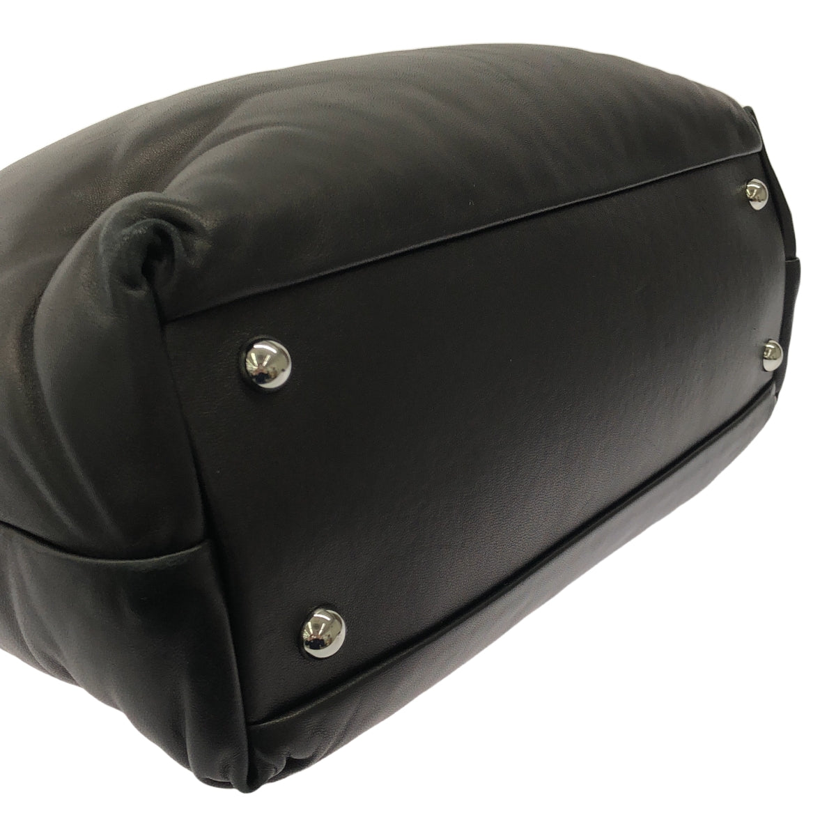 【美品】  Maison Margiela / メゾンマルジェラ | 2023AW | Glam Slam ナッパレザー トートバッグ | ブラック | レディース