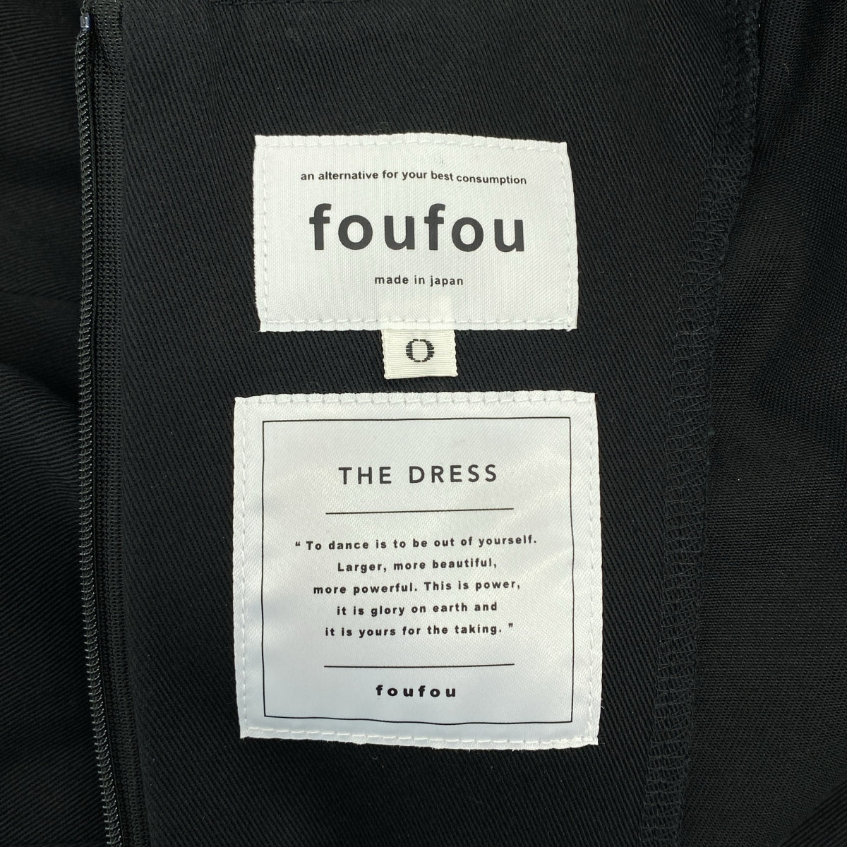 foufou / foufou | THE DRESS 10 rendezvous 洋裝 | 0 | 女款