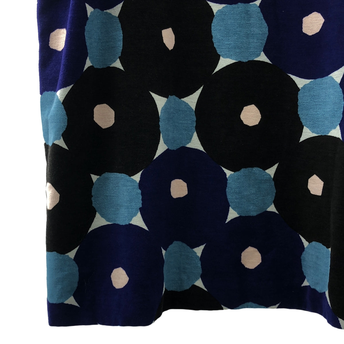 mina perhonen / ミナペルホネン | forest ring コットン フォレストリング ワンピース | 36 | ブルー | レディース