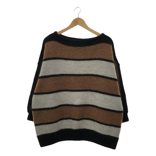 Needles | Wool Mohair Crew Neck Knit Pullover | S | Men's