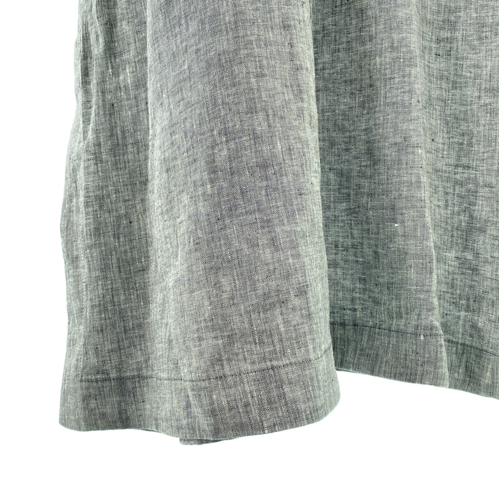 GALERIE VIE | 2023春夏 | 亞麻府綢立領長洋裝 | F碼 | 女裝