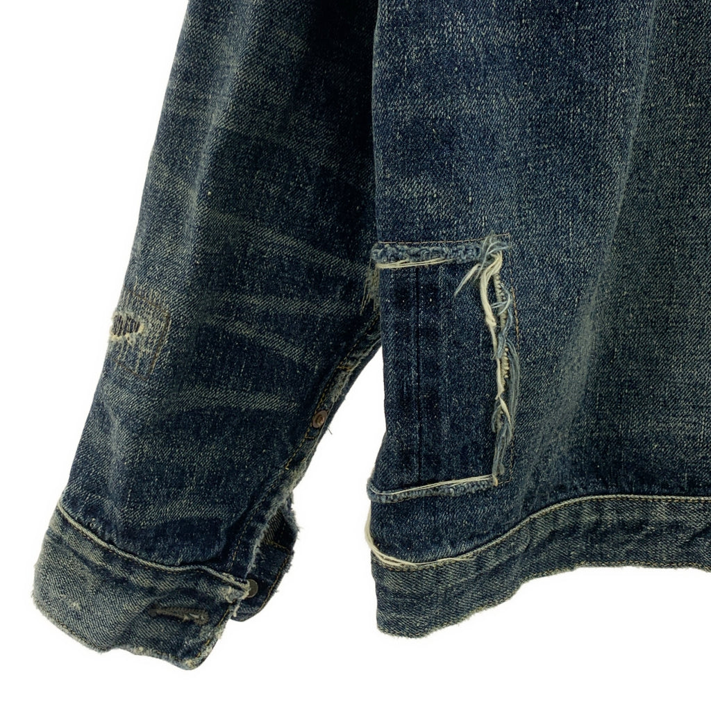 【美品】  eye JUNYA WATANABE COMME des GARCONS MAN / アイジュンヤワタナベ マン | 2024AW | ×NEW MANUAL W-Name Denim Jacket デニム ジャケット | M | インディゴ | メンズ