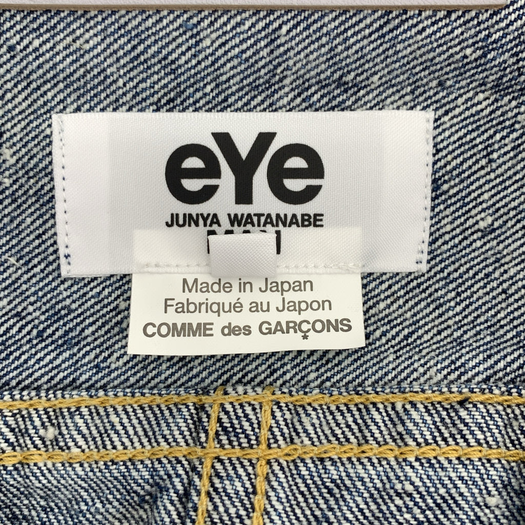 【美品】  eye JUNYA WATANABE COMME des GARCONS MAN / アイジュンヤワタナベ マン | 2024AW | ×NEW MANUAL W-Name Denim Jacket デニム ジャケット | M | インディゴ | メンズ