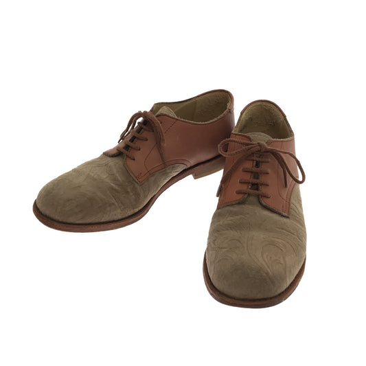 robe de chambre COMME des GARCONS | Derby shoes with different material | Size 24 | Light brown/beige | Women's