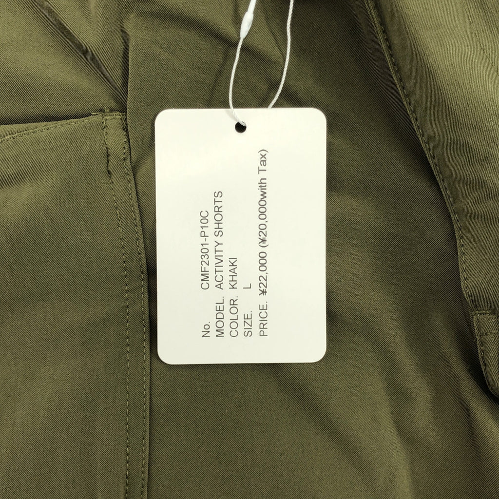 【신품】 CMF OUTDOOR GARMENT / 시엠에프아웃도어가멘트 | 2023SS | ACTIVITY SHORTS / 액티비티 쇼츠 | L | KHAKI / 카키 | 맨즈