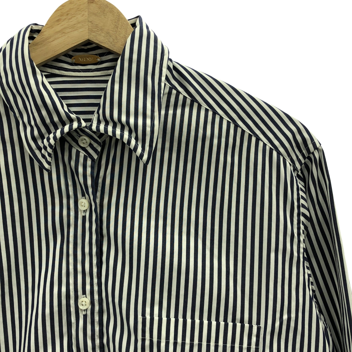 MUSE de Deuxieme Classe / 뮤즈 두주 엠 클래스 | 롱 레귤러 셔츠 스트라이프 |