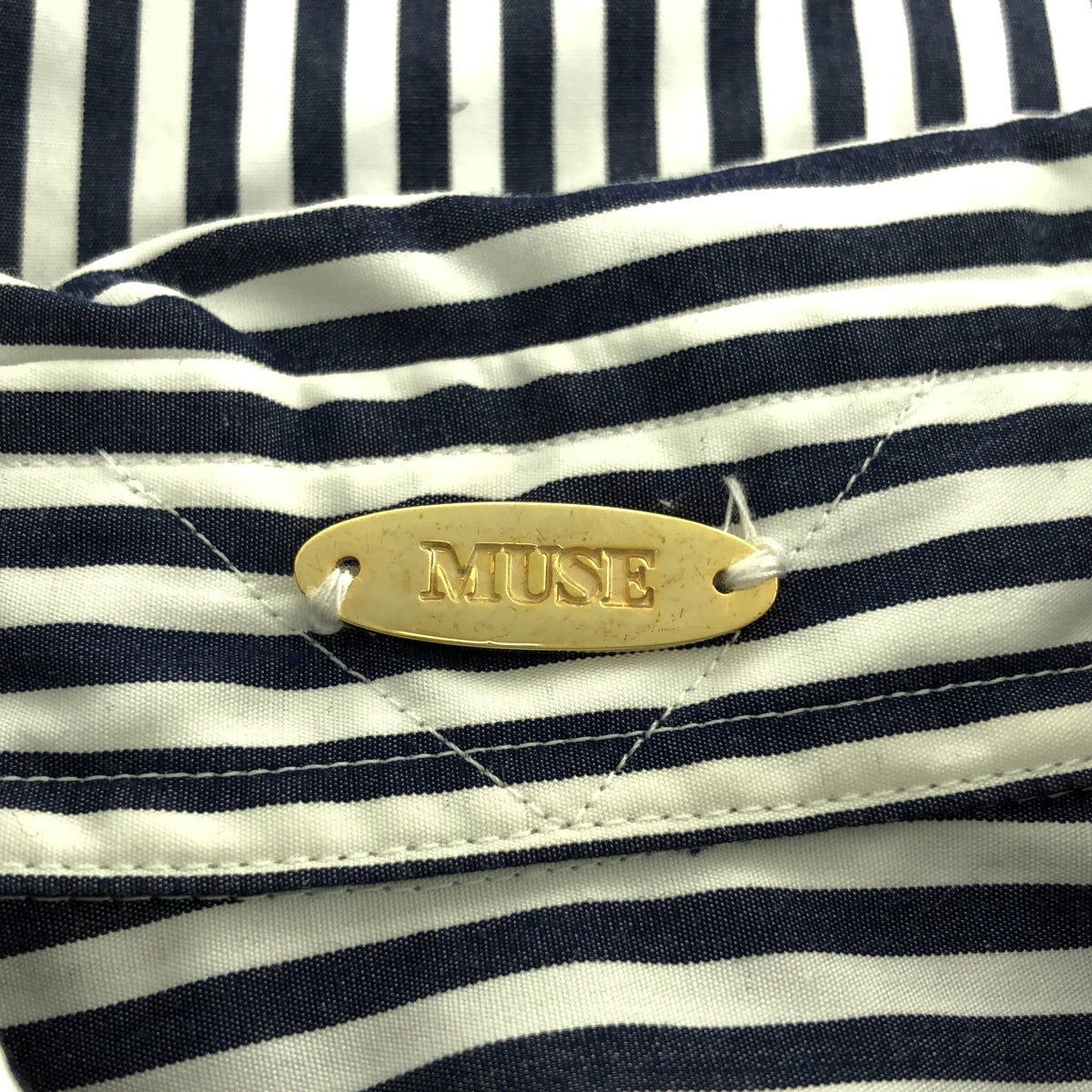 MUSE de Deuxieme Classe / 뮤즈 두주 엠 클래스 | 롱 레귤러 셔츠 스트라이프 |