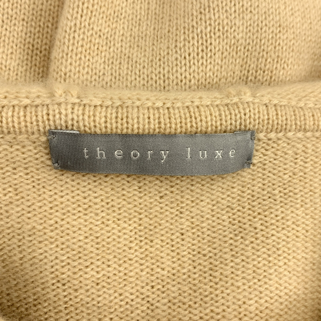 theory luxe | Jeni 羊絨毯式針織粗呢大衣 | 40碼 | 女款