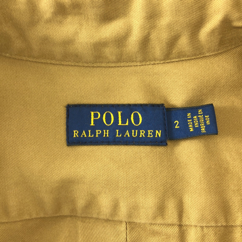 POLO RALPH LAUREN / ポロラルフローレン | コットン ロング シャツワンピース | 2 | レディース