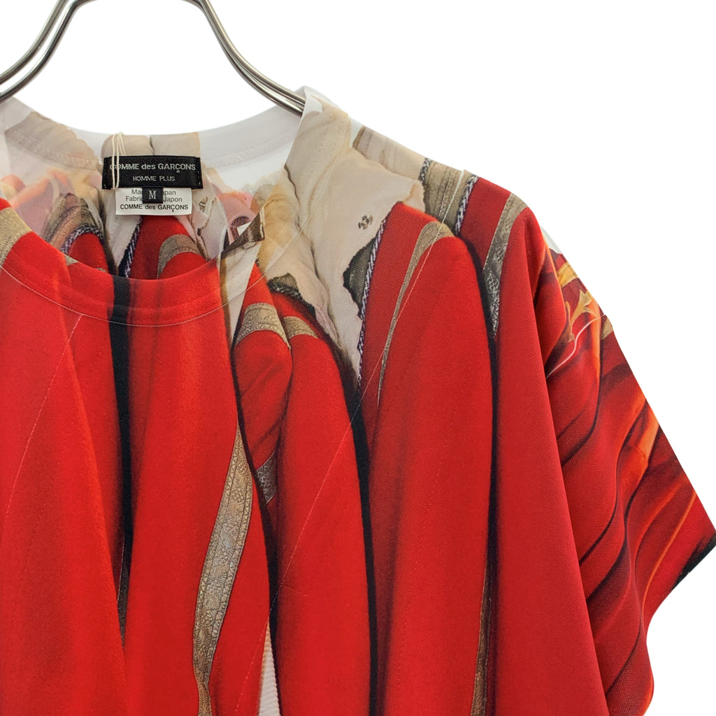 COMME des GARCONS HOMME PLUS / コムデギャルソンオムプリュス | 2024SS | トロンプルイユ 転写クルーネック Tシャツ | M | メンズ
