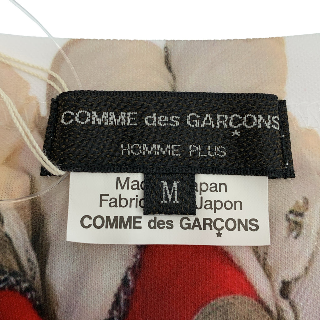 COMME des GARCONS HOMME PLUS / コムデギャルソンオムプリュス | 2024SS | トロンプルイユ 転写クルーネック Tシャツ | M | メンズ
