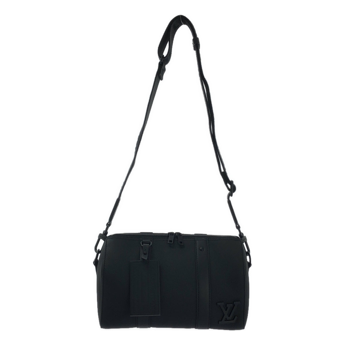 【成色極佳】路易威登 | M59255 City Keepall / Noir 皮革單肩包 | 黑色 | 女士