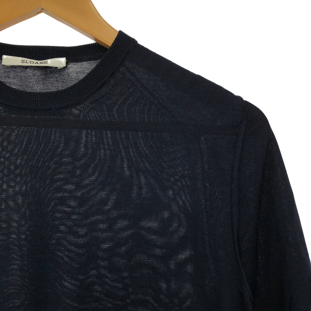 SLOANE / Sloane | 18G Jersey Silk Knit Pullover | 1 | Women's