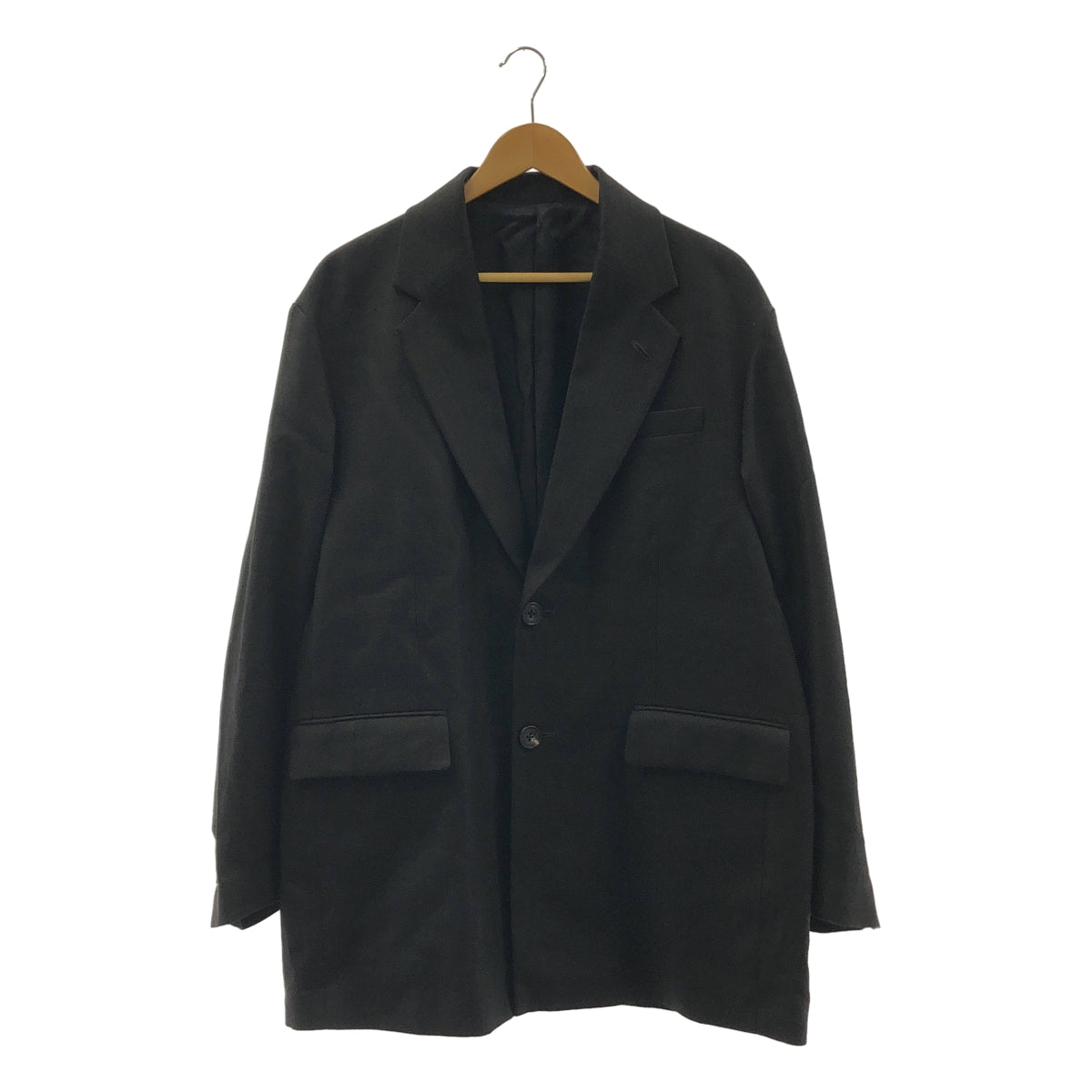 stein | 伊勢丹 EX 004 / 亞麻羊毛單排扣長外套 | 男士 | S 碼