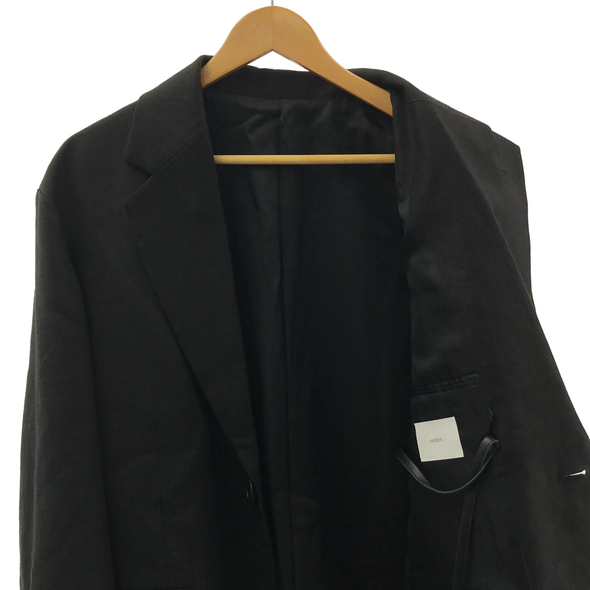 stein | 伊勢丹 EX 004 / 亞麻羊毛單排扣長外套 | 男士 | S 碼