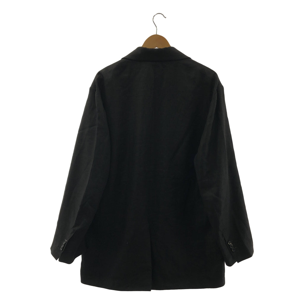 stein | 伊勢丹 EX 004 / 亞麻羊毛單排扣長外套 | 男士 | S 碼