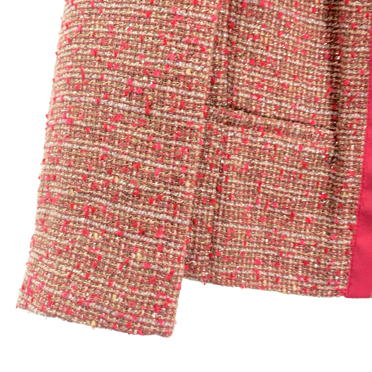 RED VALENTINO | 粗花呢外套與百褶裙套裝 | 尺寸 38 |