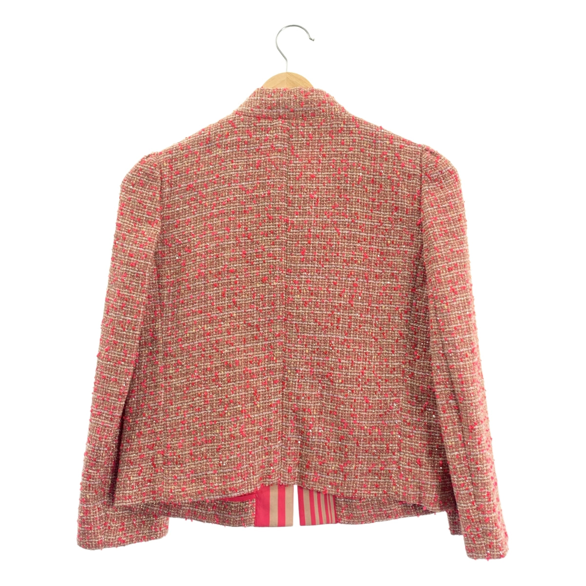 RED VALENTINO | 粗花呢外套與百褶裙套裝 | 尺寸 38 |