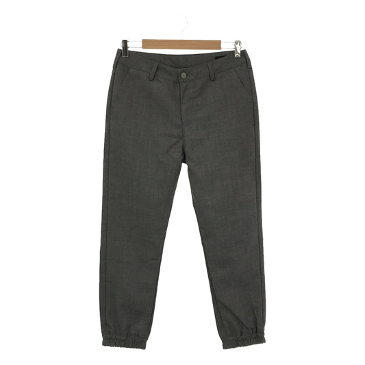 JOHNBULL / John Bull | Wool jogger slacks | M | Black | Women's