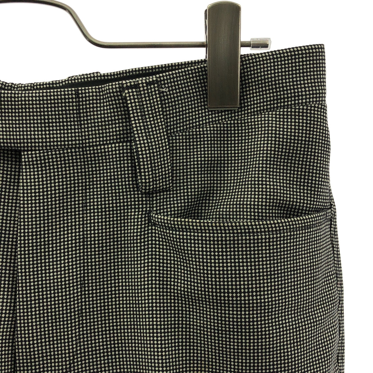 GUCCI / グッチ | トムフォード期 スラックス パンツ | 44R | ブラック/グレー | メンズ