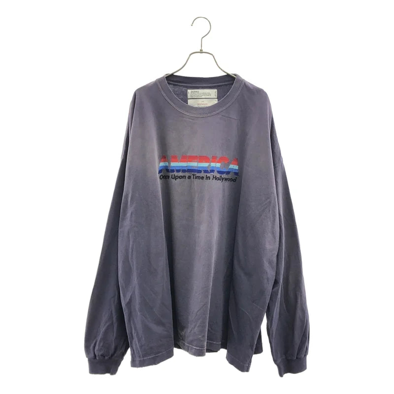 DAIRIKU / ダイリク | 2024SS | AMERICA / Vintage Sunburn Tee / ヴィンテージ加工 オーバーシルエット カットソー | F | メンズ