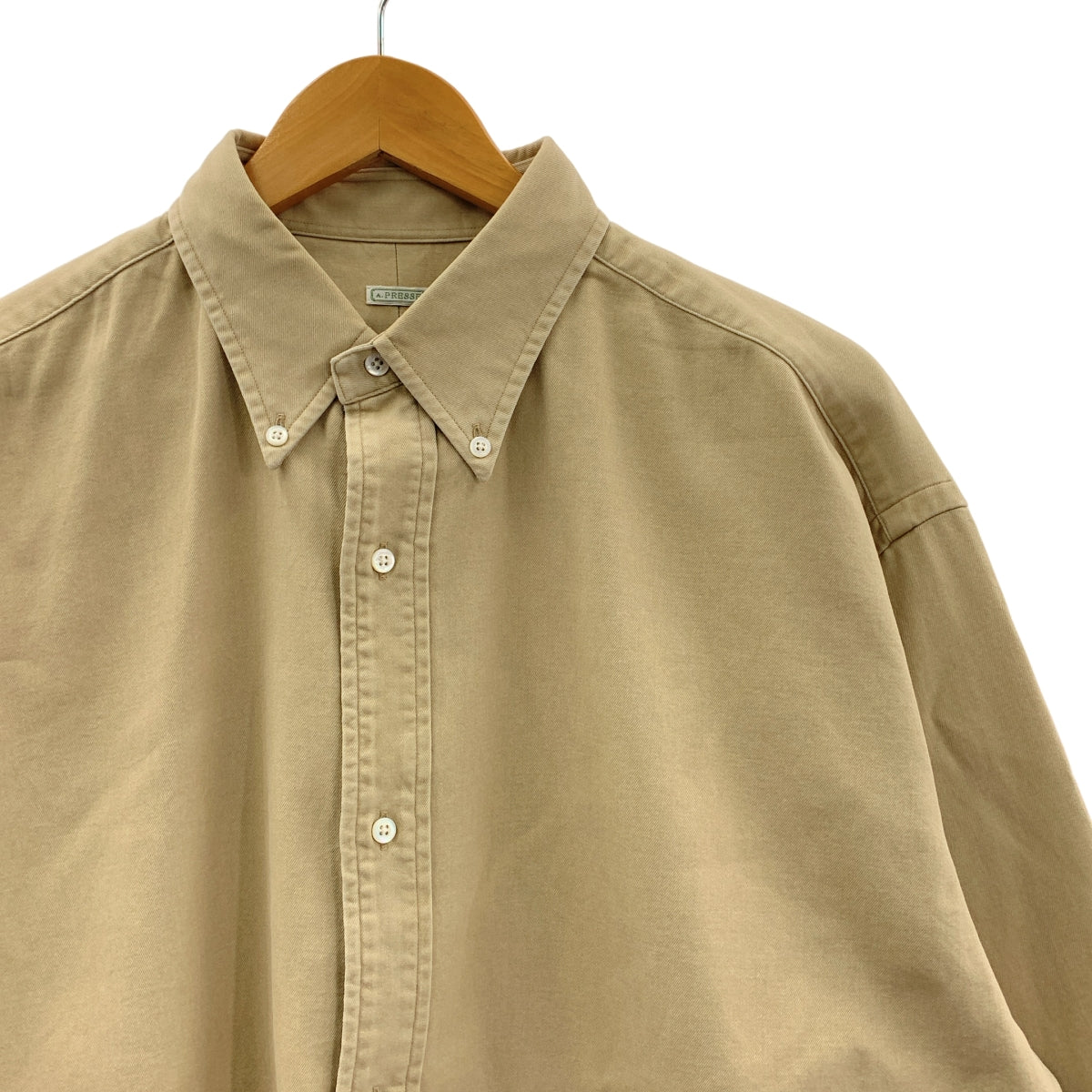 A.PRESSE / アプレッセ | BD Shirt / オーバーシルエット シャツ | 3 | メンズ