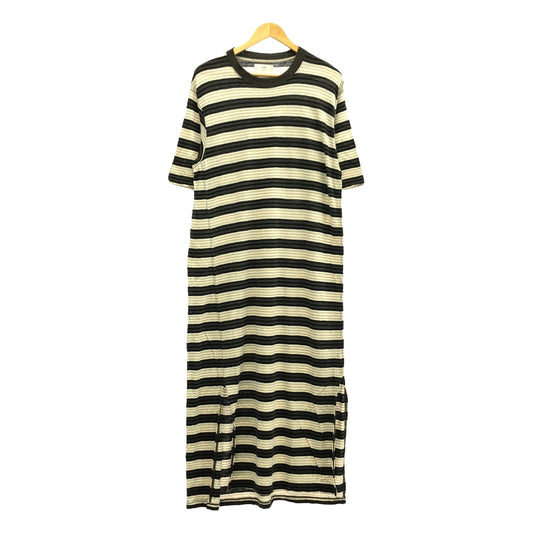 unfil / アンフィル | french linen jersey T-shirt dress フレンチリネン ジャージー ドレス ワンピース | 1 | マルチカラー | レディース