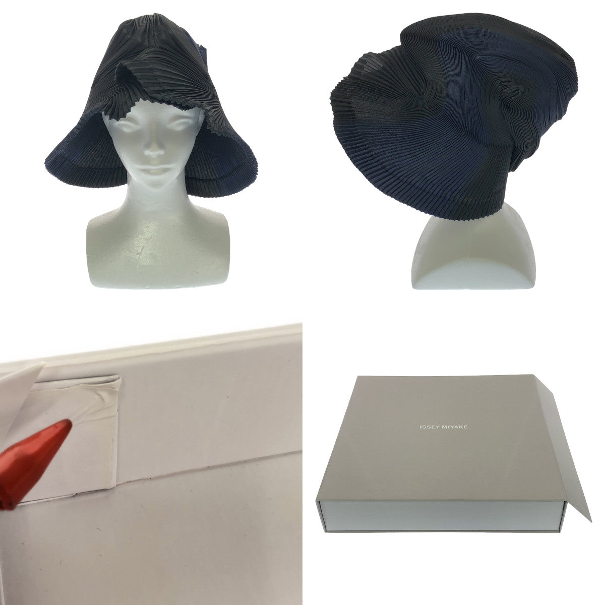 ISSEY MIYAKE / Issey Miyake | Deformed pleated hat |