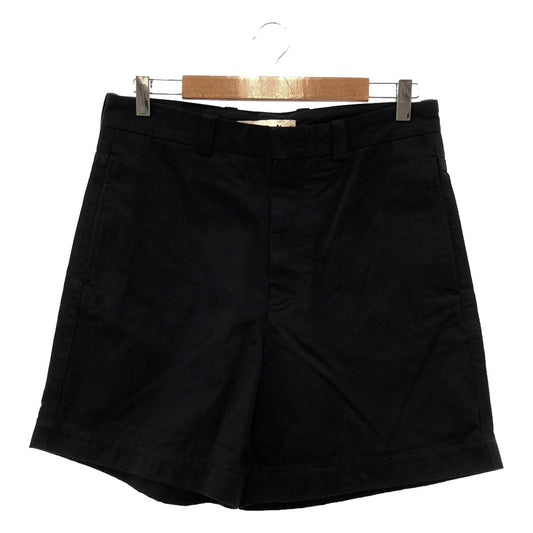 MARNI / Marni | Cotton Chino Shorts | 46 | Black | Men's