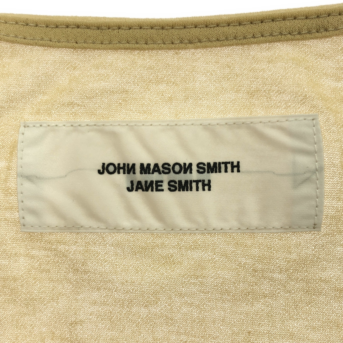 JOHN MASON SMITH / John Mason Smith | Plage special order SHEER BOAT NECK cut and sew | F | Women's