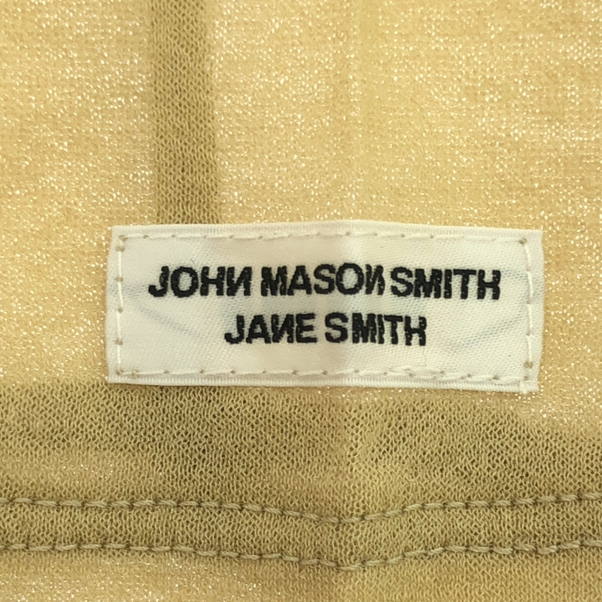 JOHN MASON SMITH / 존 메이슨 스미스 | Plage별주 SHEER BOAT NECK 컷소우 | F |