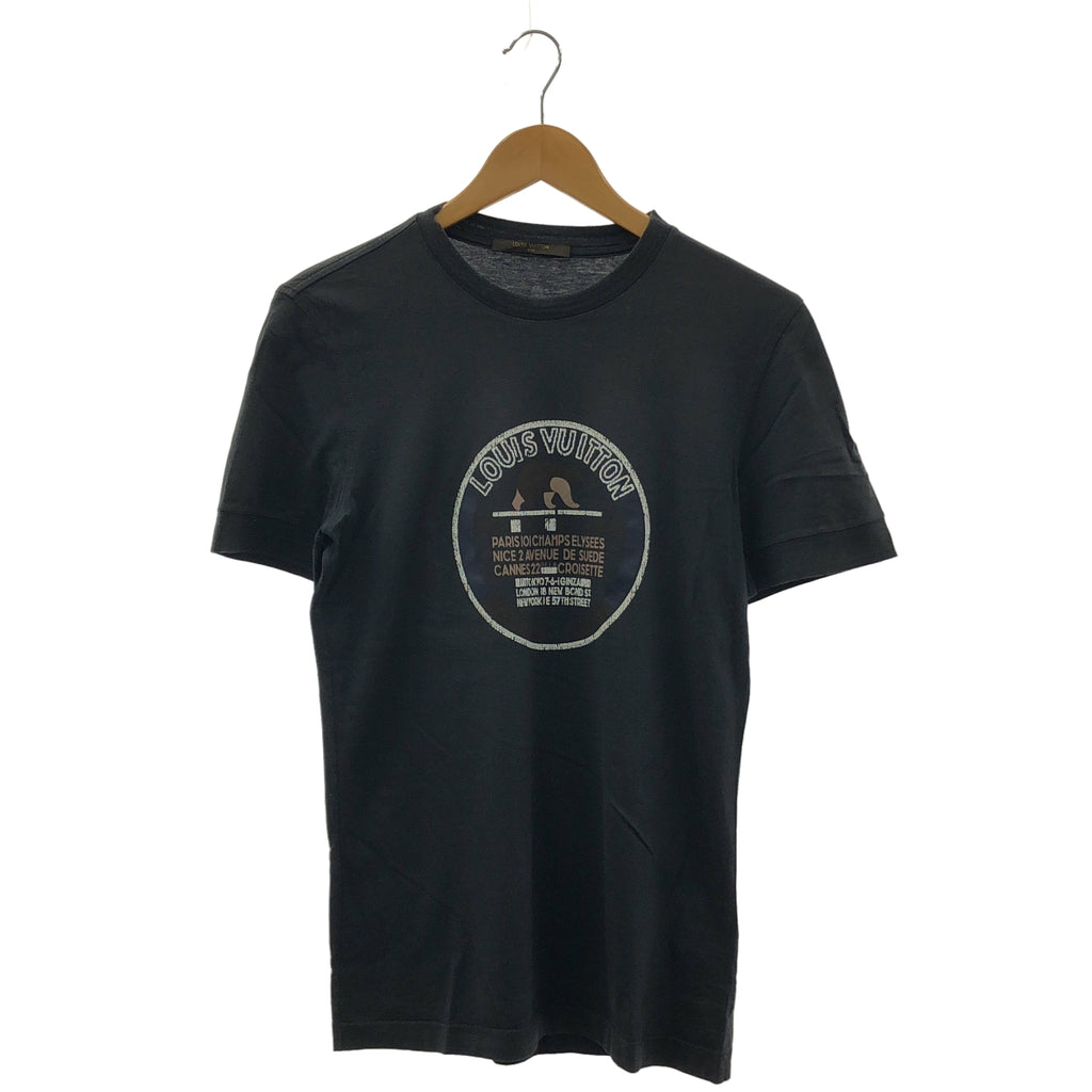 Louis Vuitton / ルイヴィトン | コットン ロゴ プリント Tシャツ | XS | メンズ
