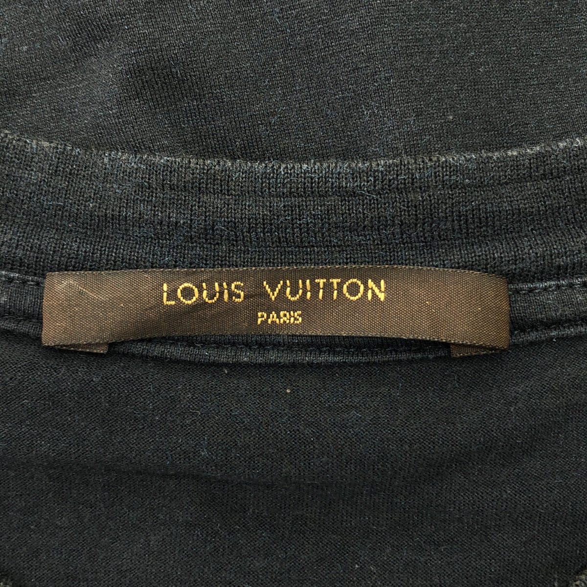 Louis Vuitton / ルイヴィトン | コットン ロゴ プリント Tシャツ | XS | メンズ