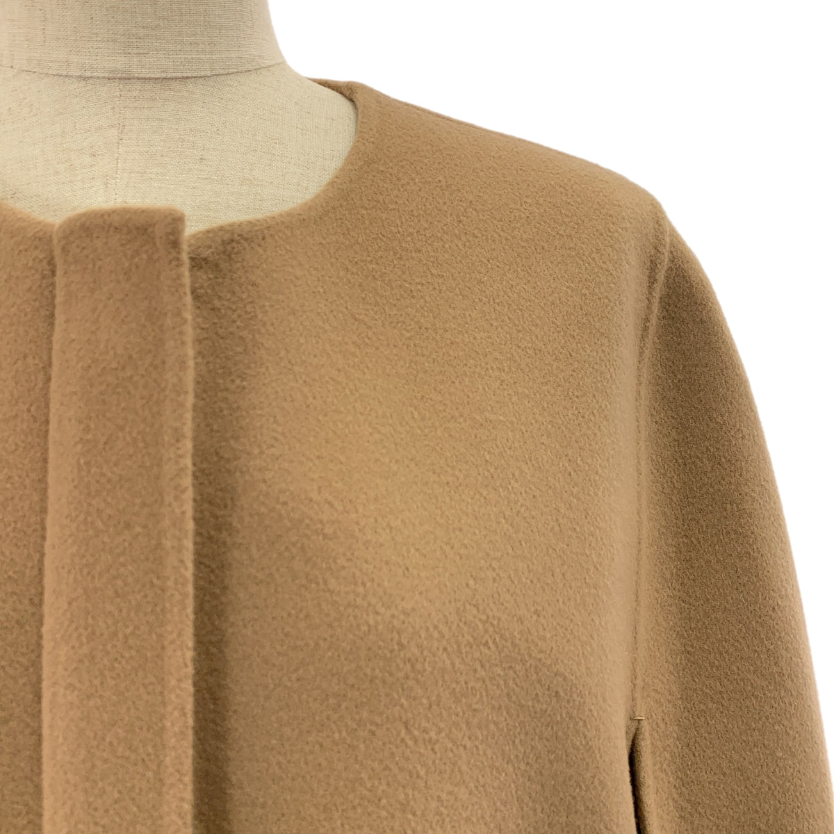 【成色極佳】S MAX MARA / S Max Mara | HELENE 羊毛披肩外套 | M碼 | 棕色 | 女款