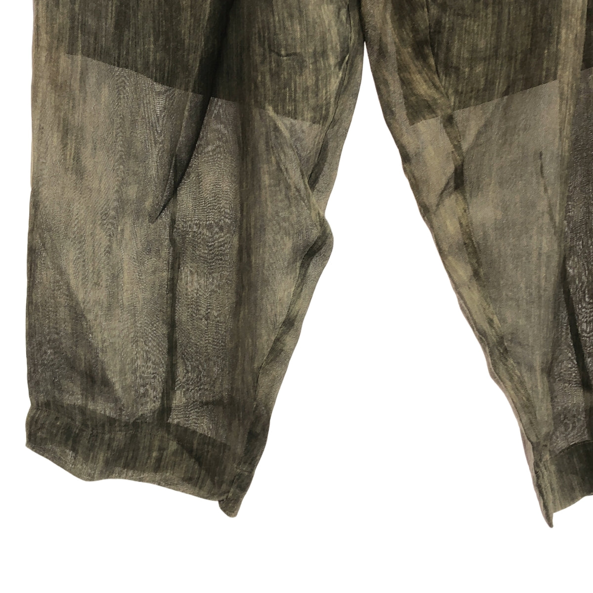 ziggy chen / ジギーチェン | 2023SS | CLASSIC PLEATED WIDE TROUSERS / タック ワイド パンツ | 44 | メンズ