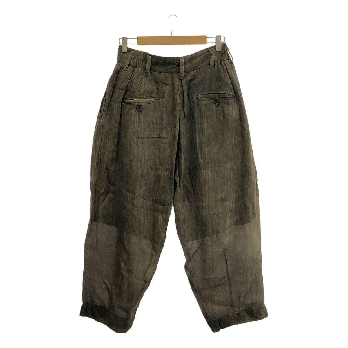 ziggy chen / ジギーチェン | 2023SS | CLASSIC PLEATED WIDE TROUSERS / タック ワイド パンツ | 44 | メンズ