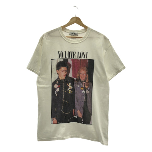KIDILL / キディル | 2019SS | NO LOVE LOST TEE 躁狂 プリント Tシャツ | FREE | メンズ