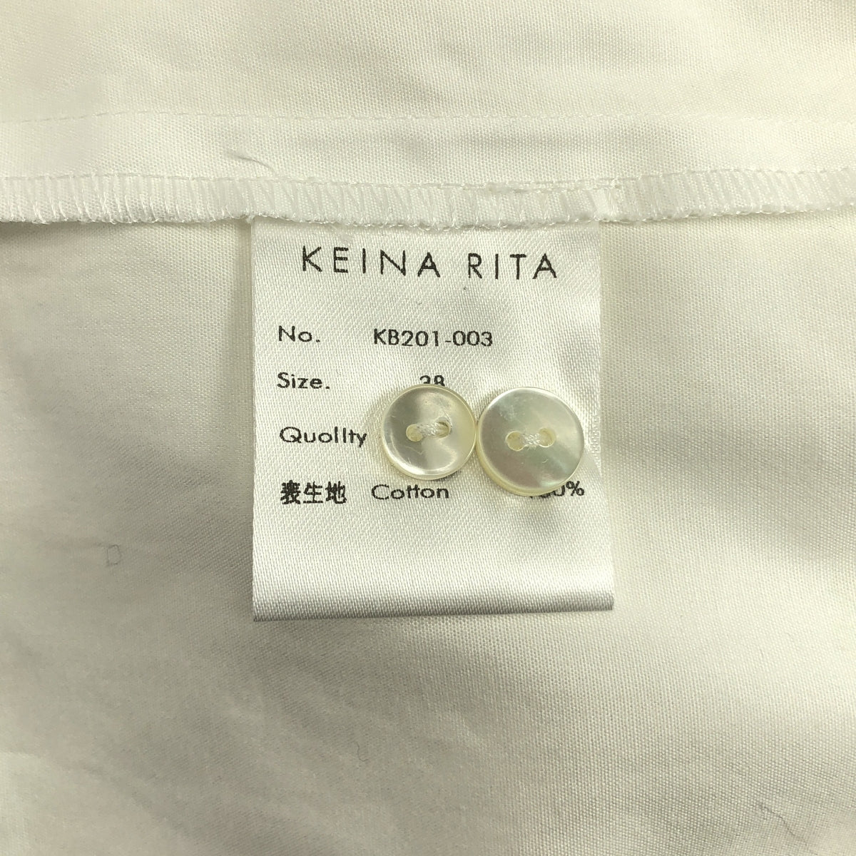 KEINA RITA / 케이나 리타 | 스칼랩 블라우스 | 38 |