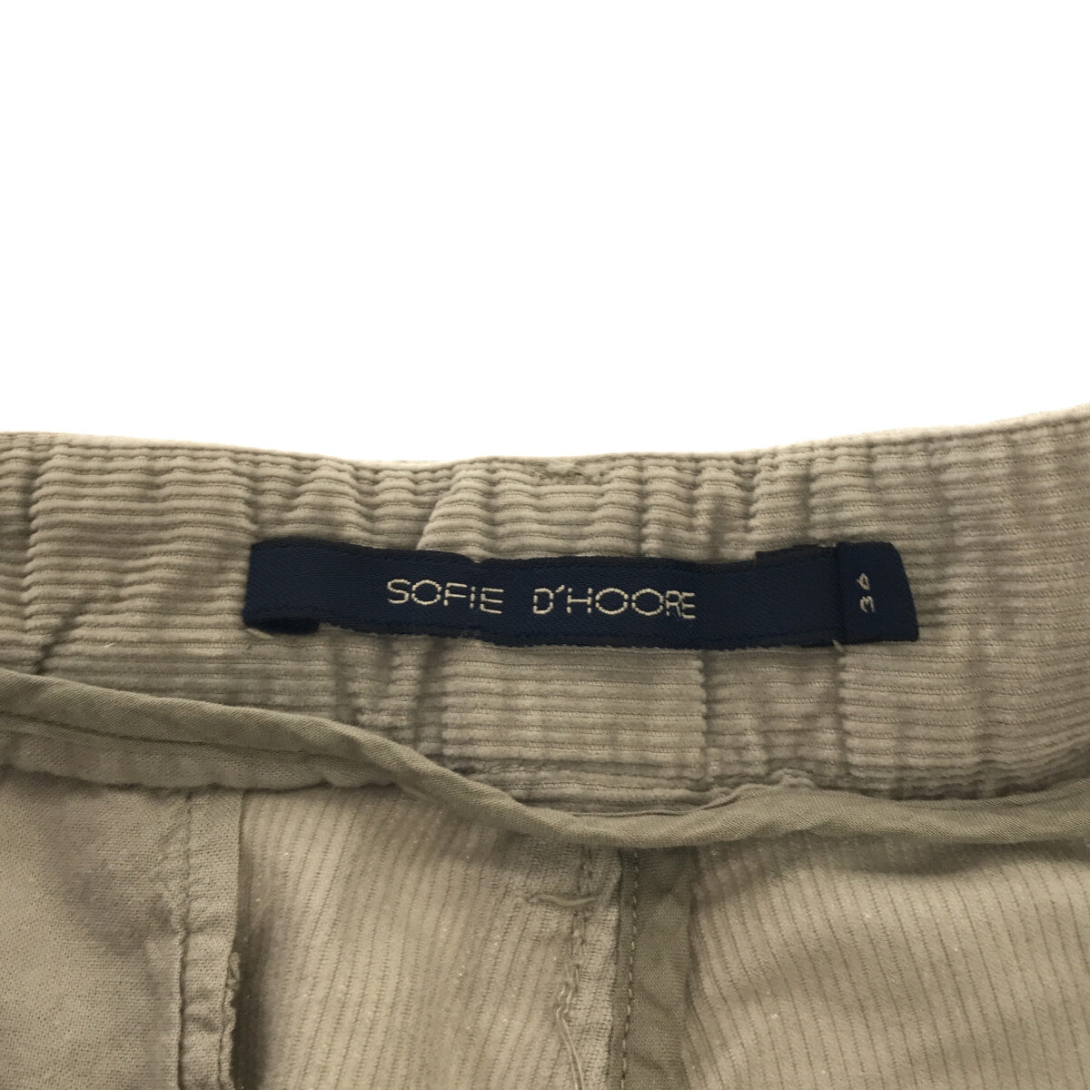 SOFIE D'HOORE / ソフィードール | コーデュロイパンツ | 36 | グレー | レディース