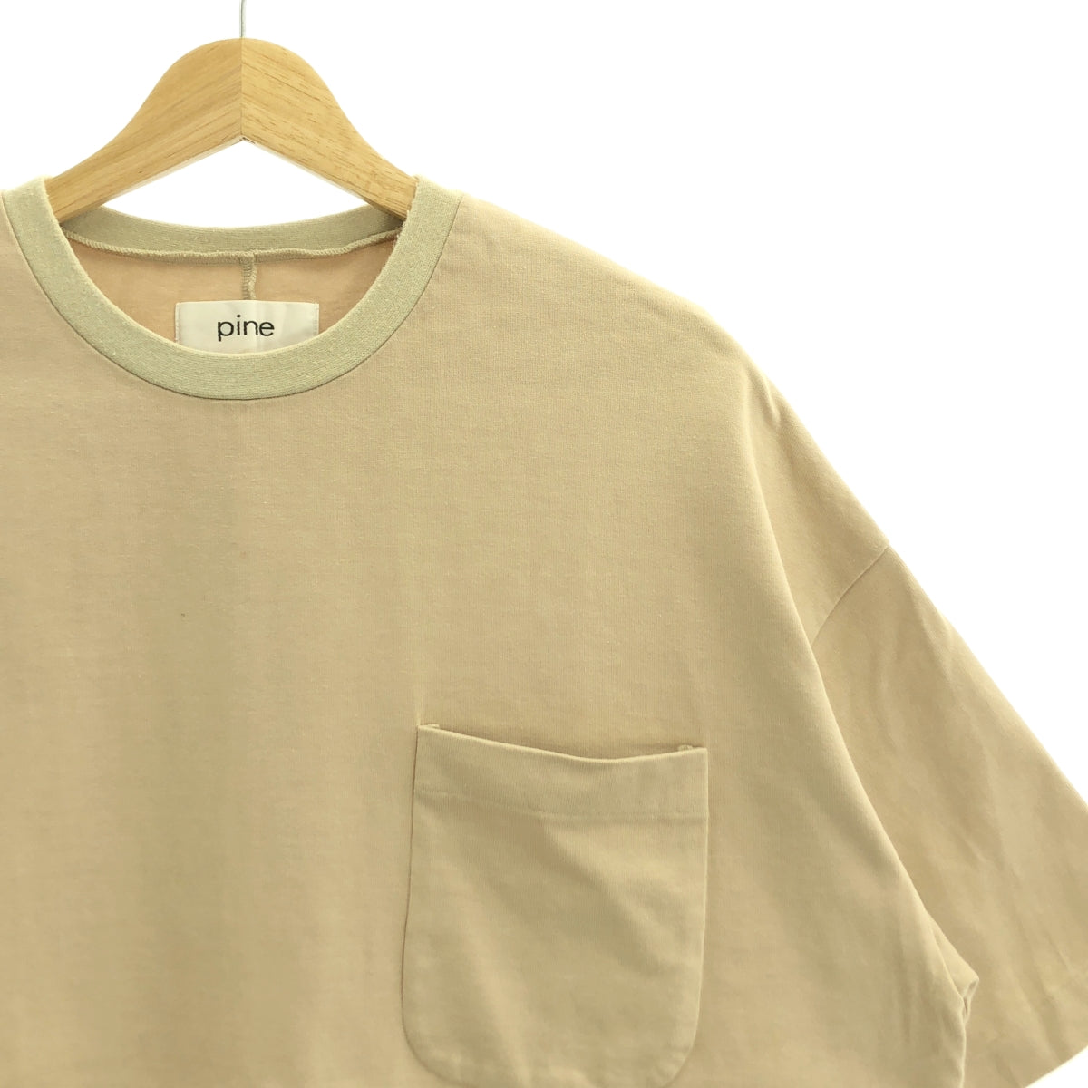 balcone pine / バルコーネパイン | コットン オーバーサイズ クルーネック ポケットTシャツ | L | メンズ