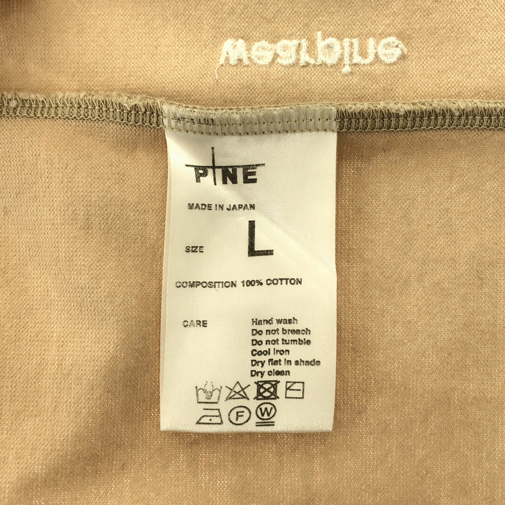 balcone pine / バルコーネパイン | コットン オーバーサイズ クルーネック ポケットTシャツ | L | メンズ