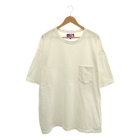 THE NORTH FACE PURPLE LABEL / 자노스 페이스 퍼플 라벨 | 7oz H/S Big Tee / NT3340N 로고 포켓 빅 티셔츠 컷소우 | L | 화이트 | 남성