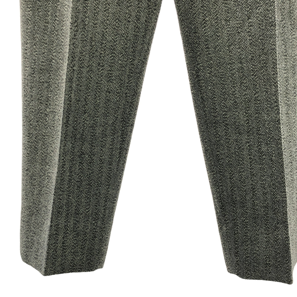 【美品】  HEUGN / ユーゲン | 2024AW | Aaron Herringbone ヘリンボーン ウール パンツ | 2 | グレー | メンズ