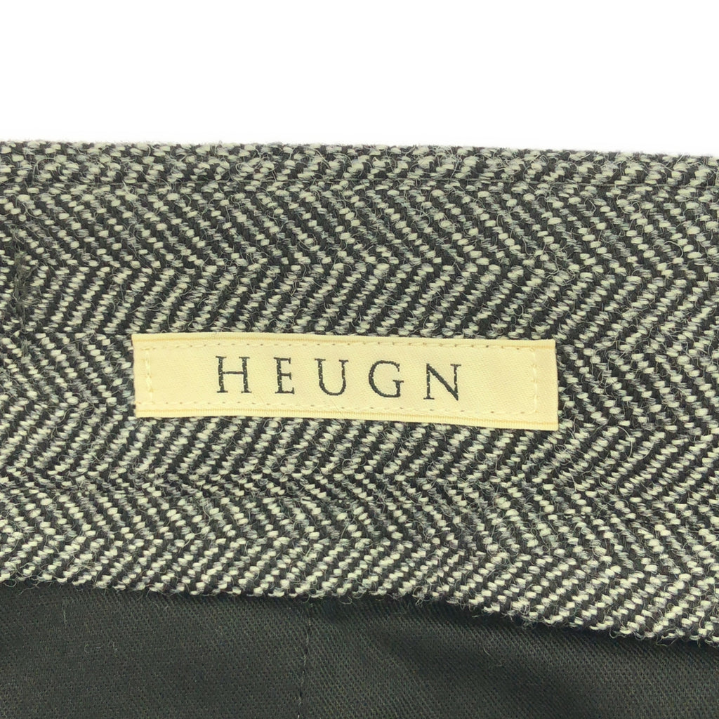 【美品】  HEUGN / ユーゲン | 2024AW | Aaron Herringbone ヘリンボーン ウール パンツ | 2 | グレー | メンズ