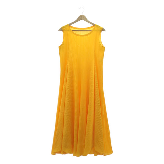 PLEATS PLEASE ISSEY MIYAKE | 褶飾喇叭無袖連身裙 | 3 | 女款
